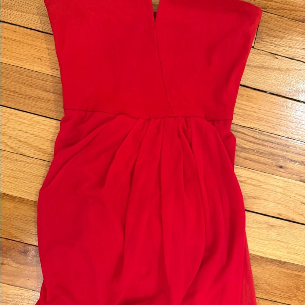 Rare London Vibrant Red Dress